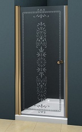 Cezares Душевая дверь в нишу ROYAL PALACE-A-B-1-90-CP-Br – фотография-1